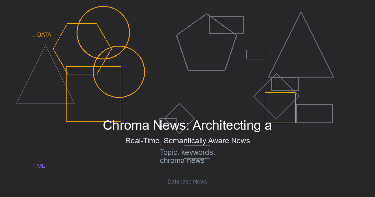 Chroma News: Architecting a Real-Time, Semantically Aware News Platform with Vector Databases