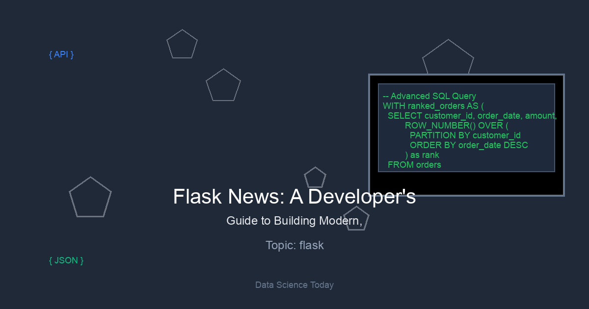 Flask News: A Developer’s Guide to Building Modern, AI-Powered Web APIs