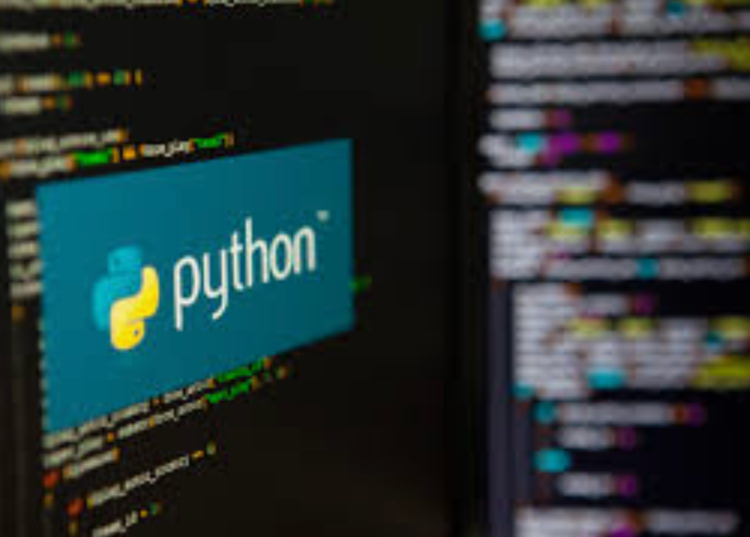 Python programming code on screen - Special Python workshop teaches scientists to make software for ...