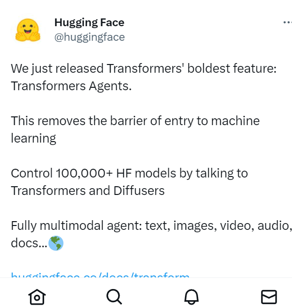 Hugging Face Transformers Agents - Transformers Agent: AI Tool That Automates Everything