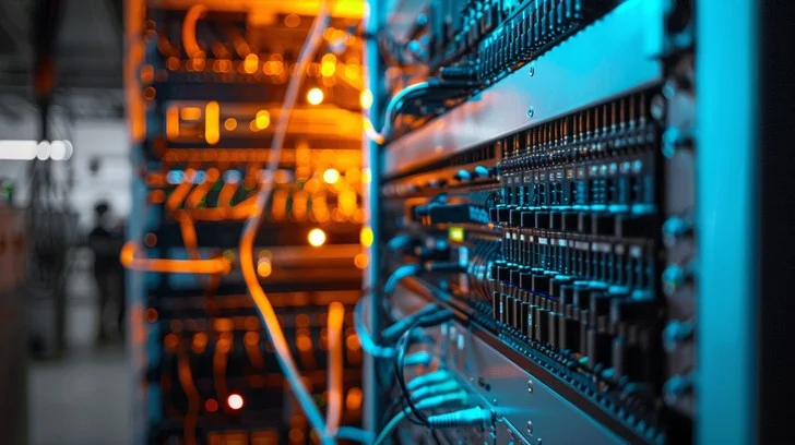 Data center server racks - Free Data Center Server Photo - Technology, Server, Datacenter ...