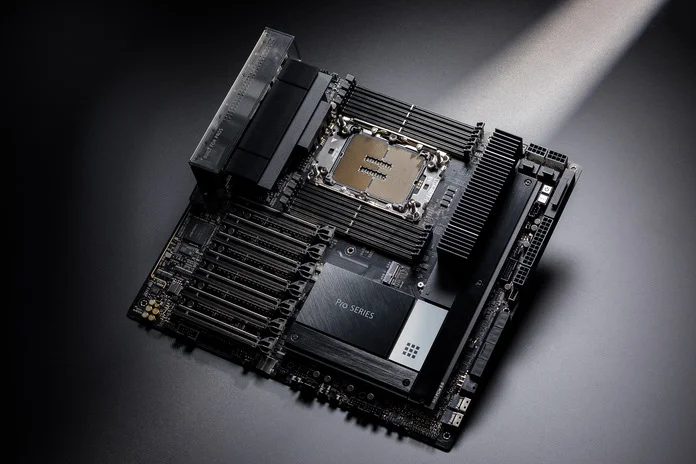 Intel CPU on motherboard - ASUS Pro WS W790 Series workstation motherboards and Intel Xeon W ...