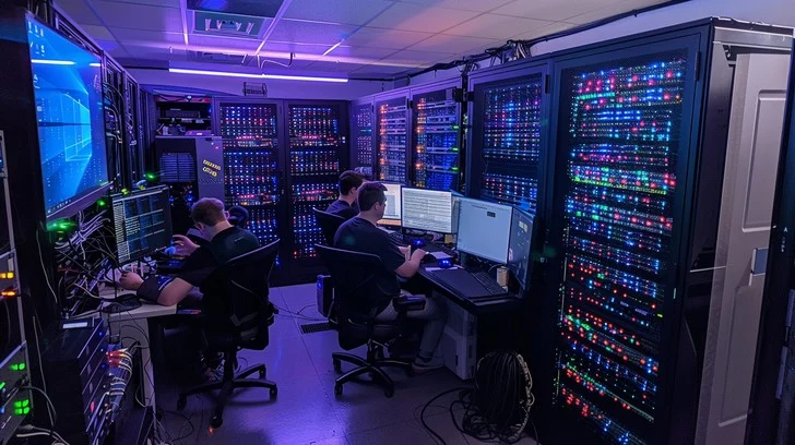 Server room technology - Free Server Room Activity Image - Technology, Servers, Datacenter ...