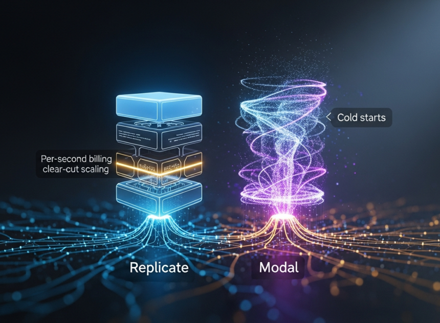 Replicate vs Modal for image-generation APIs: per-second billing, autoscaling, cold-start