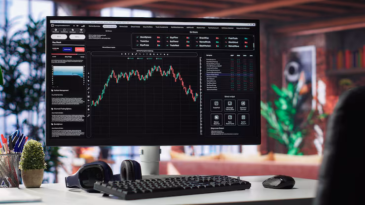 trading dashboard multiple monitors - Cryptocurrency trading dashboard Photos - Download Free High ...